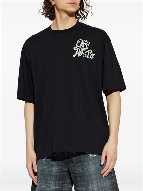 Logo T-shirt OFF WHITE | 44MAA120S26J00M001